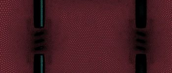 Effect of louvers opening configuration on building ventilation