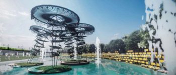 Energy-efficient landscape design based on the impact of railroad